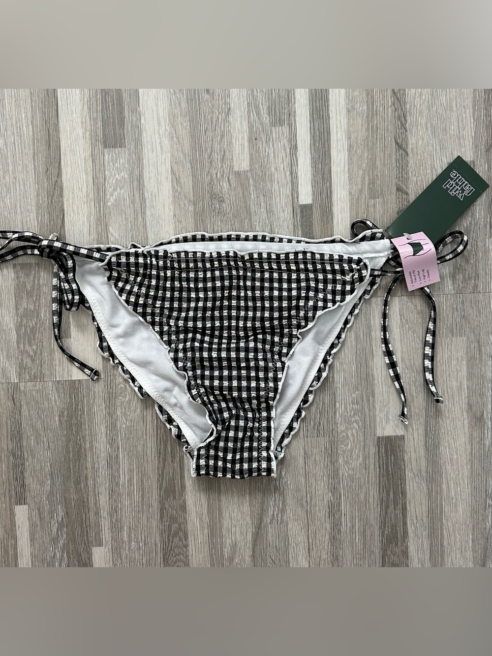Wild Fable Gingham Bikini (Black/White) – New with Tags – Size XS